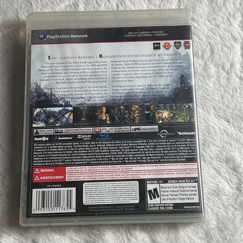 Sony PS3 The Elder Scrolls V: Skyrim - Picture 2 of 3
